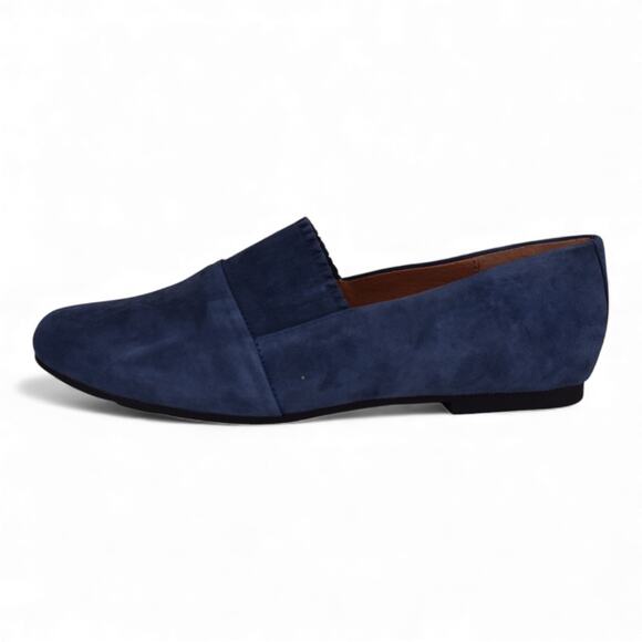 Gentle Souls by Kenneth Cole Navy Suede Loafers - Picture 5 of 8